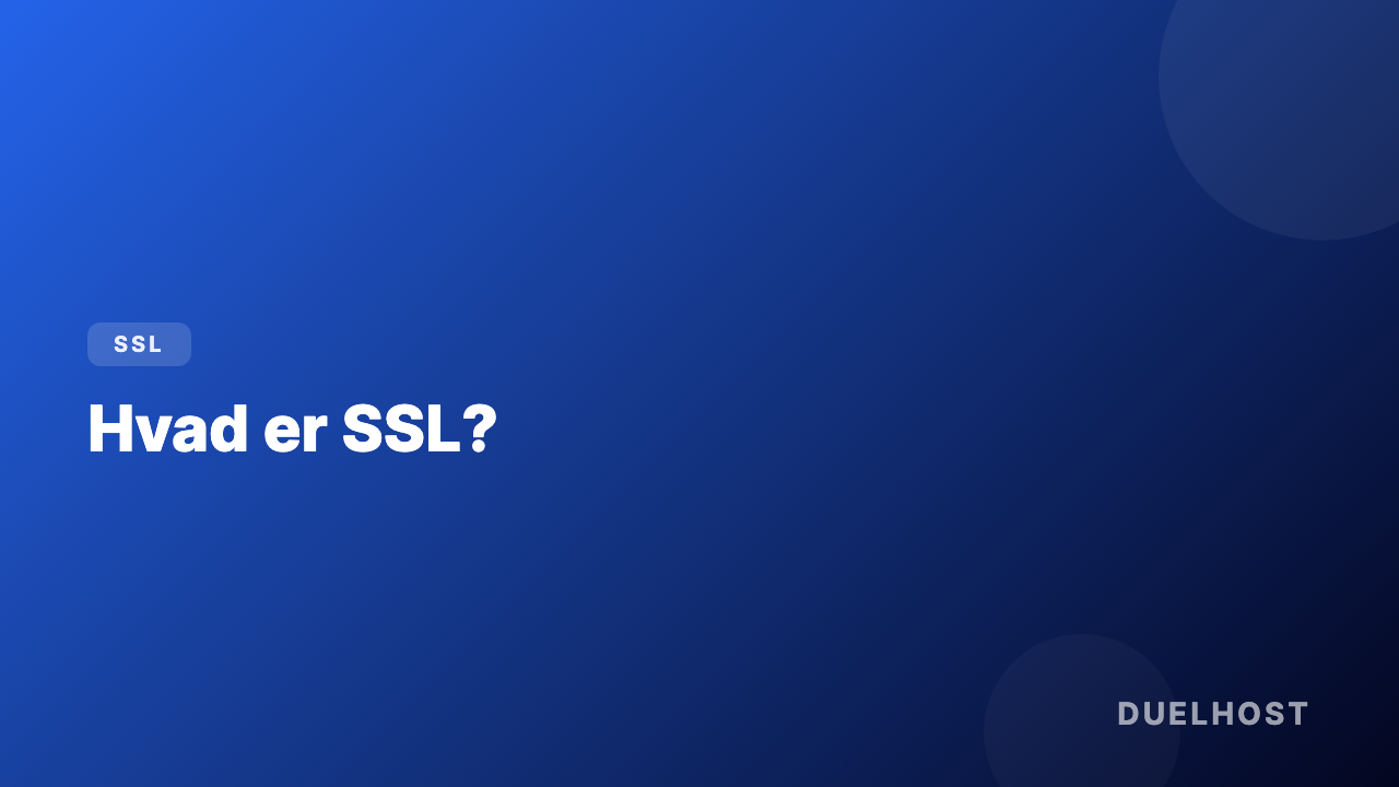 Lær hvad SSL-certifikater er, hvordan de beskytter dine besøgende, og hvorfor de er essentielle for SEO og opbygning af tillid online.